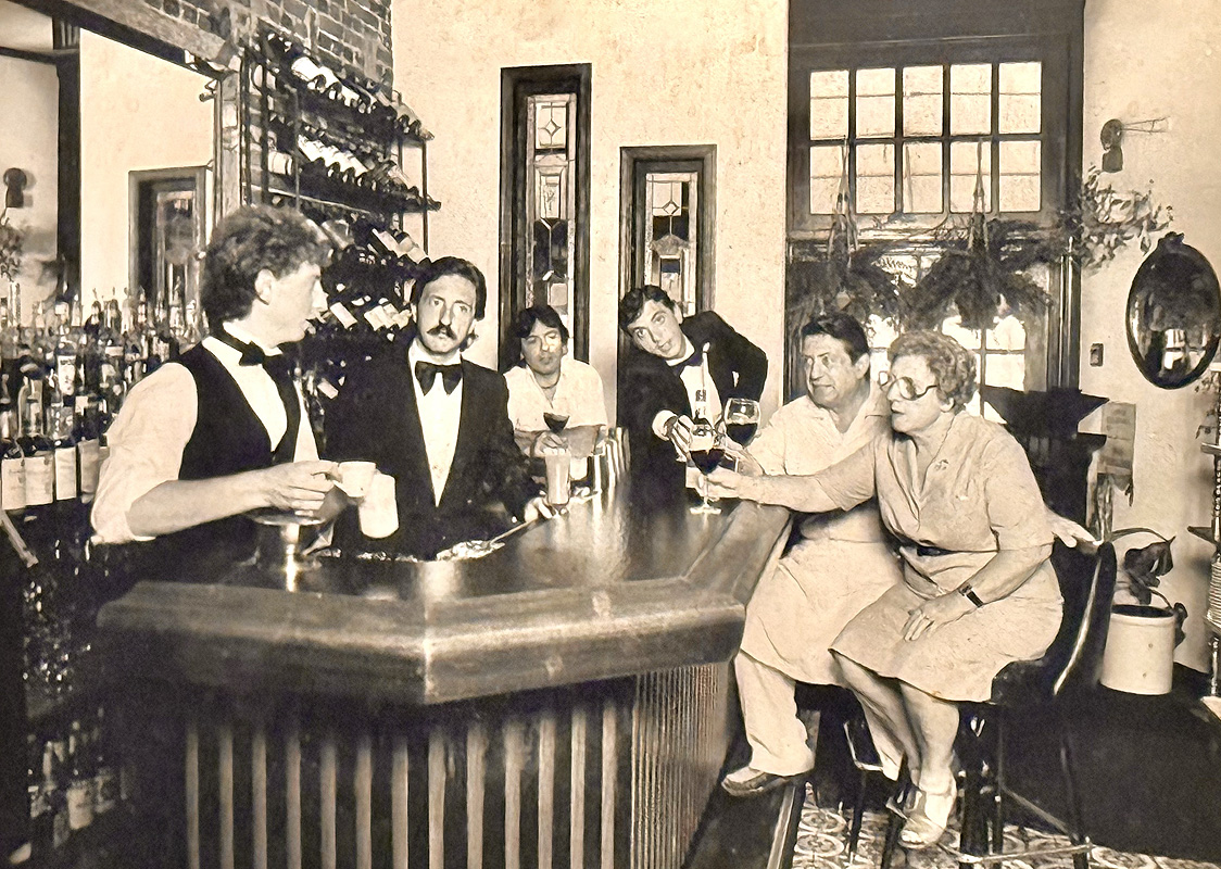 The Sena Family at La Famiglia Ristorante